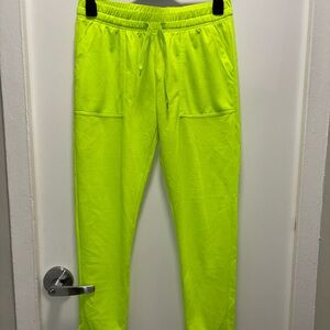 AQ-SPORT Women's Neon Yellow Joggers Size L